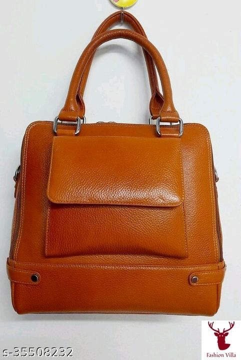 Leather ladies Handbag  uploaded by Fashion Villa  on 6/23/2021
