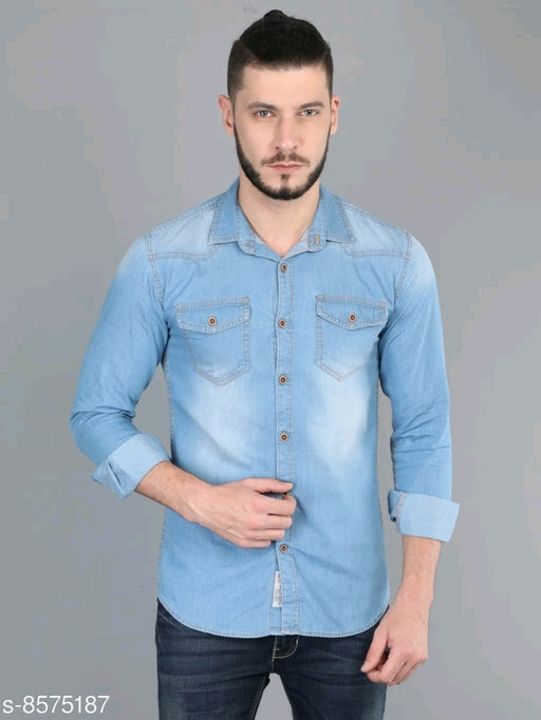 Carbon blue Men light  blue shirt  uploaded by The shopping club on 6/23/2021