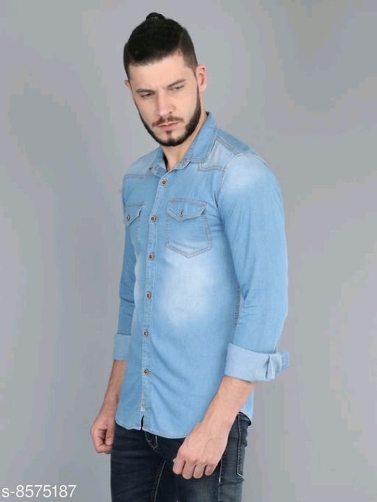 Carbon blue Men light  blue shirt  uploaded by The shopping club on 6/23/2021