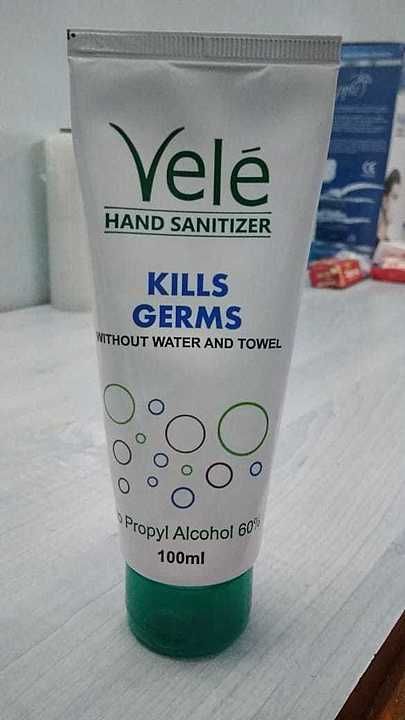 Hand sanitizer gel tube form 18% GST including in 20 Rs  uploaded by business on 8/16/2020