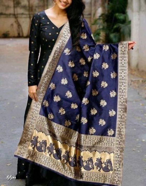 gown with dupatta uploaded by business on 6/23/2021