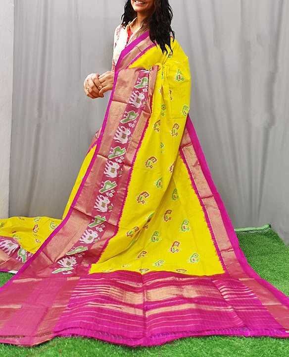 Post image Pochampalli Handloom Ikkat silk sarees available directly from weavers 💐💐 💐