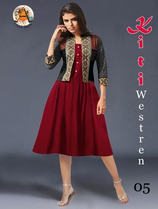 Product image of kiti western dress, price: Rs. 677, ID: kiti-western-dress-269d15f3