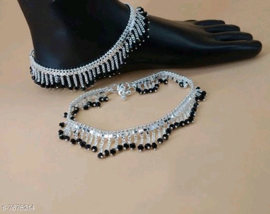 Silwer jwellery Payal for girls uploaded by business on 6/23/2021