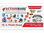 Business logo of M.A plastic house