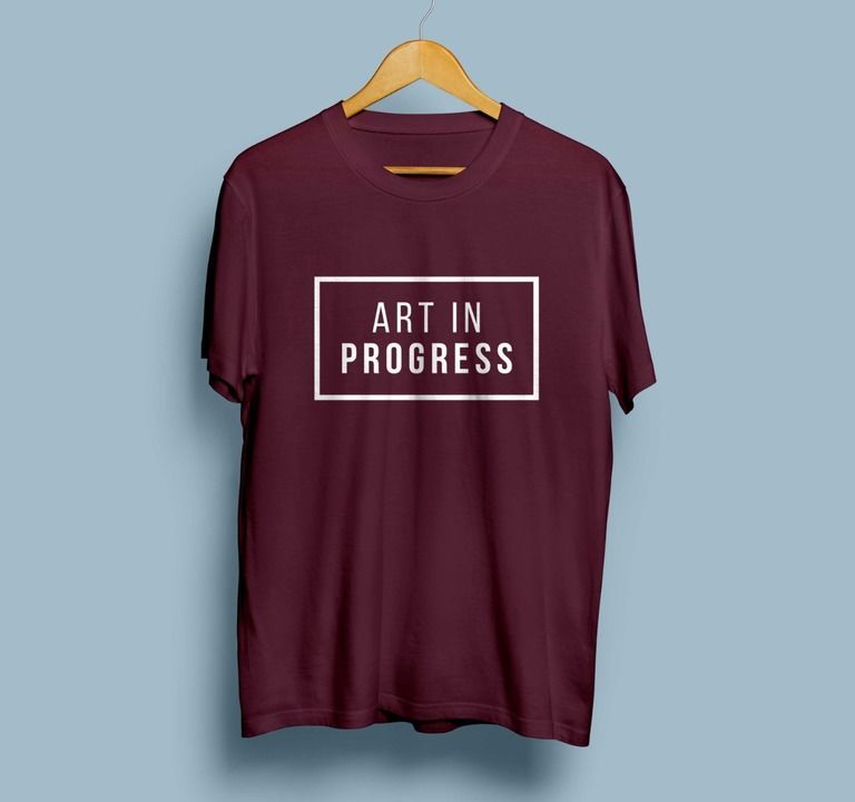 Art in progress printed unisex T-Shirts  uploaded by business on 6/23/2021