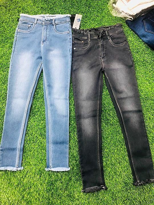 Women Single Button High waste denim jeans
Sizes-28-34 uploaded by business on 8/16/2020