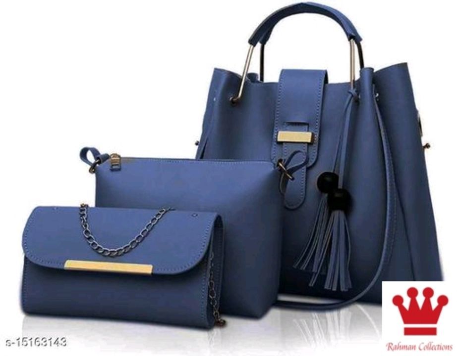 Women's stylish handbags  uploaded by Rahman collection on 6/24/2021