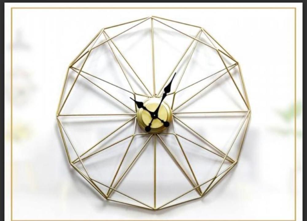 Metal Wall Clock uploaded by business on 6/24/2021