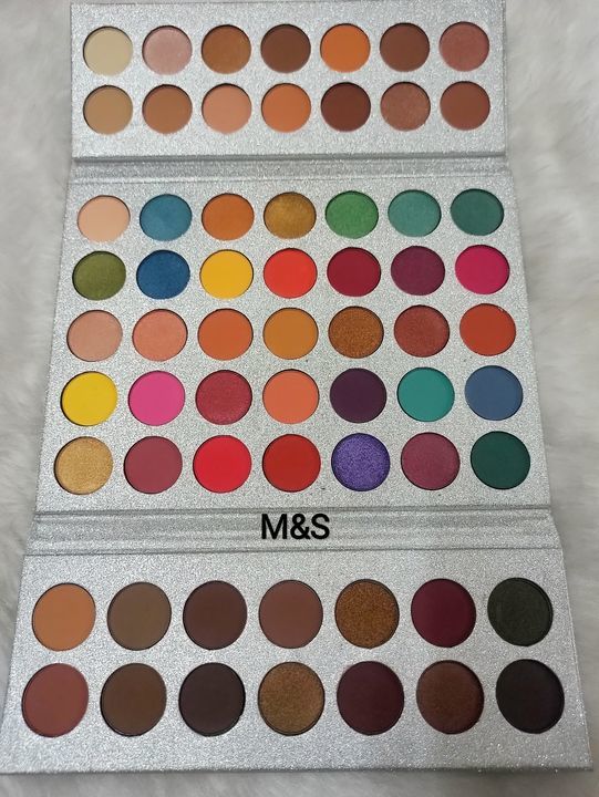63 COLOUR EYESHADOW PALETTE uploaded by MUKHERJEE AND SONS on 6/24/2021