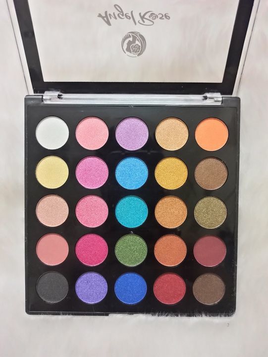 ANGEL ROSE 25 COLOUR EYESHADOW PALETTE uploaded by MUKHERJEE AND SONS on 6/24/2021