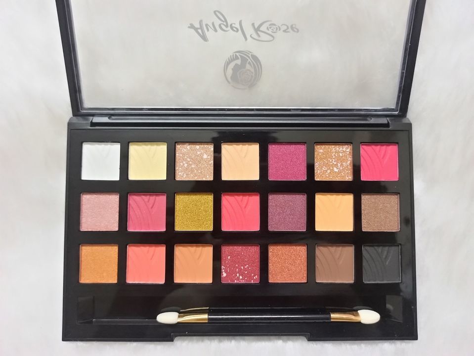ANGEL ROSE 28 COLOUR EYESHADOW PALETTE uploaded by MUKHERJEE AND SONS on 6/24/2021