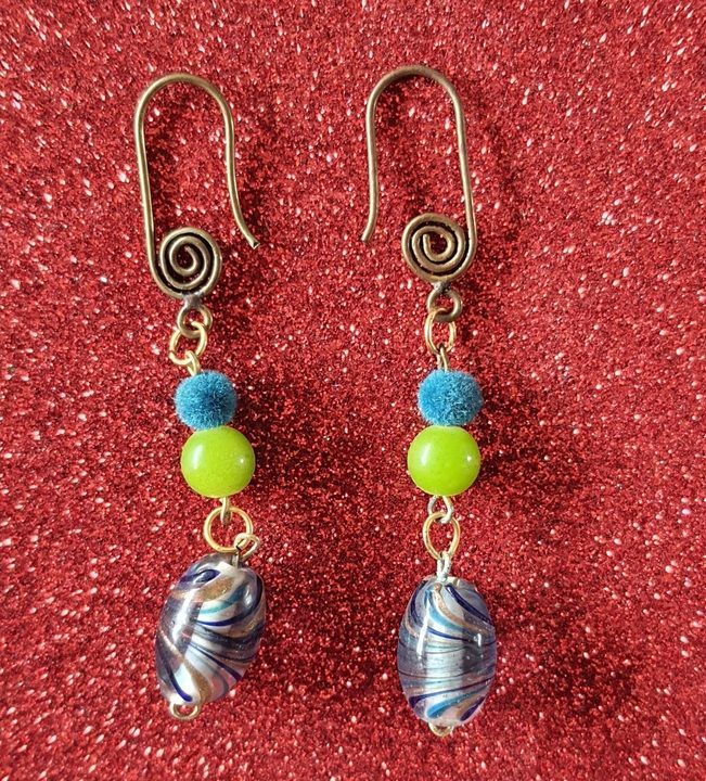 Handmade earrings  uploaded by business on 6/24/2021