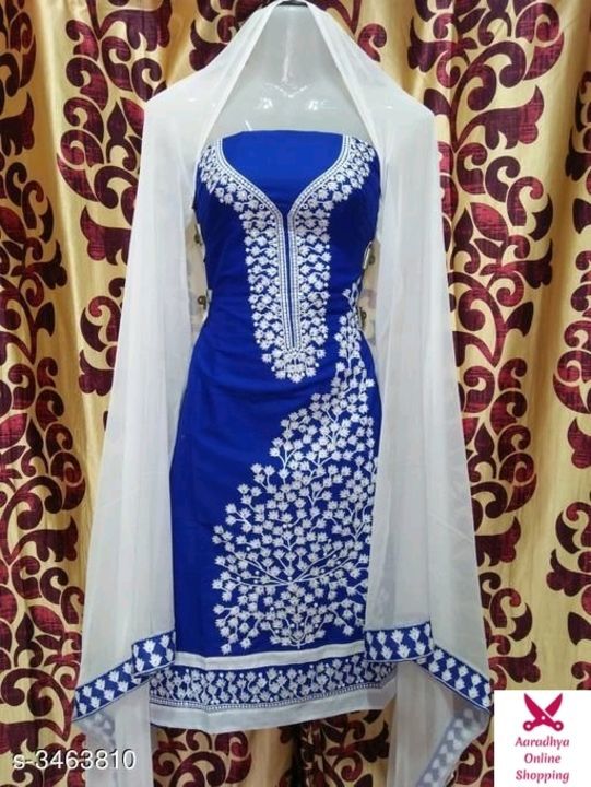 Post image Beautiful woman dress material availableFree shipping and free codContact me