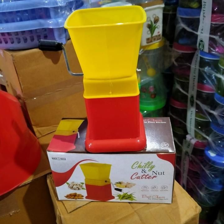Plastic chilly cutter uploaded by business on 6/24/2021