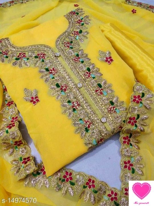 Designer suit uploaded by Naz garments on 6/24/2021