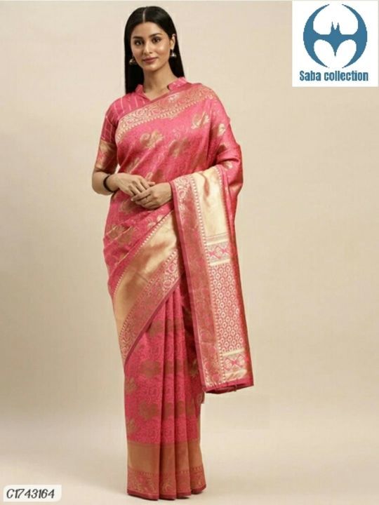 Silk saree uploaded by business on 6/24/2021