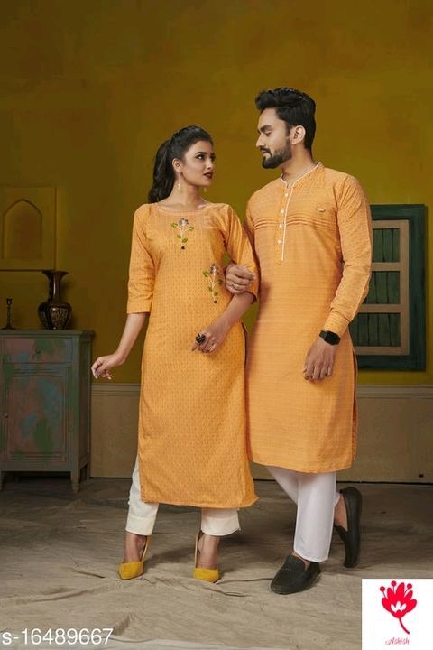Couple love kurtis uploaded by Ashish new collection online shoppi on 6/25/2021