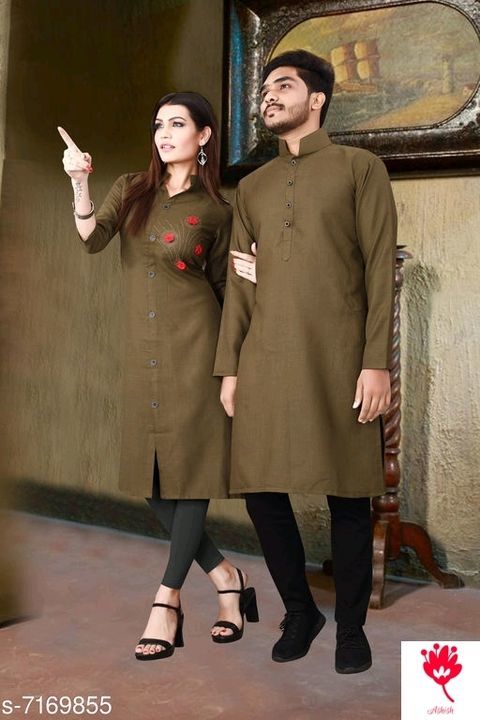 Couple love kurtis uploaded by Ashish new collection online shoppi on 6/25/2021