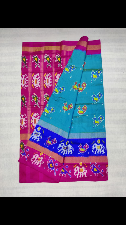 ikkat silk saree uploaded by business on 6/25/2021
