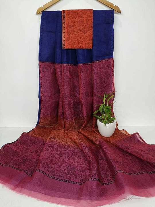 Jute Kota Hand Block Printed  Double Shaded Saree With Blouse

2250/- shipping included

CH Aug 17/2 uploaded by Ethnic Vogue  on 8/16/2020