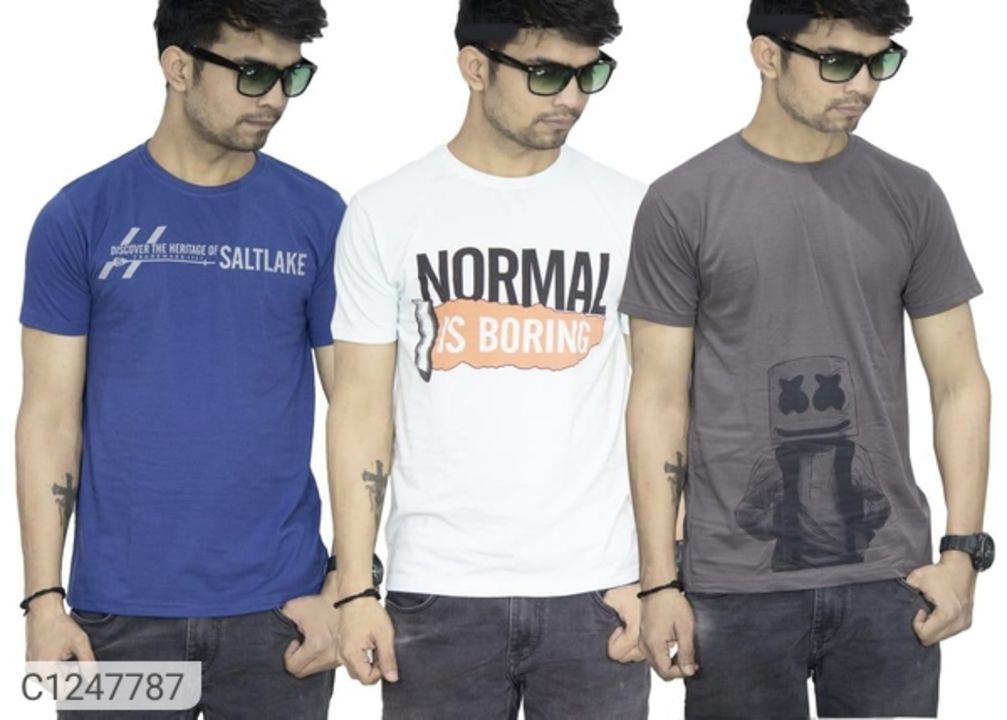 T-shirts bye1 get2 free uploaded by PANCHAL on 6/25/2021