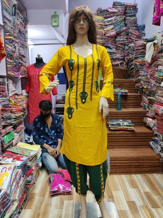 Dhoti set uploaded by business on 6/25/2021