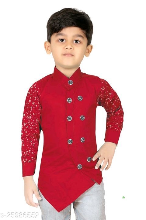 Post image New model classy boys shirtsWith all kids sizesPlace the order Free home delivery and cod available