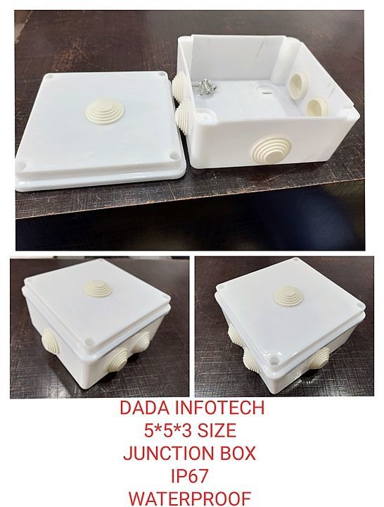 5*5 SIZE IP67 WATER PROOF CCTV CAMERA JUNCTION BOX uploaded by DADA INFOTECH on 8/16/2020