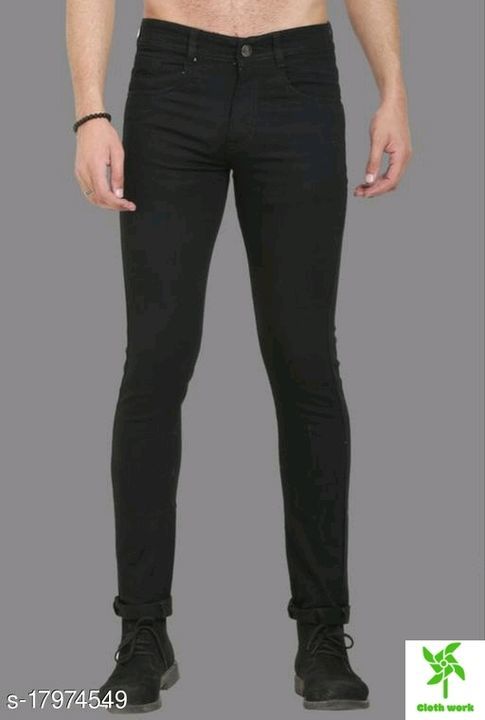 Mens jeans black uploaded by Shopping cloth on 6/25/2021