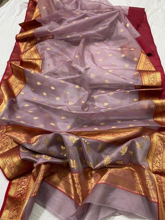 Chanderi handloom saree uploaded by Chanderi saree on 6/25/2021