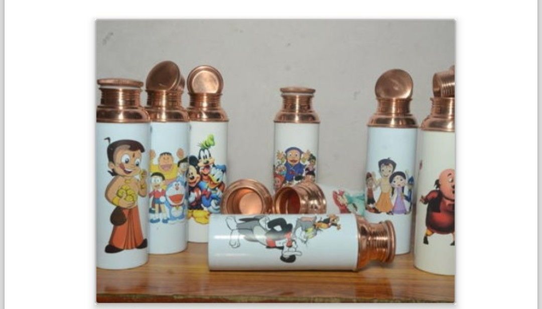 Kids Cartoon Bottle uploaded by Srini's Copper Gift World on 6/25/2021