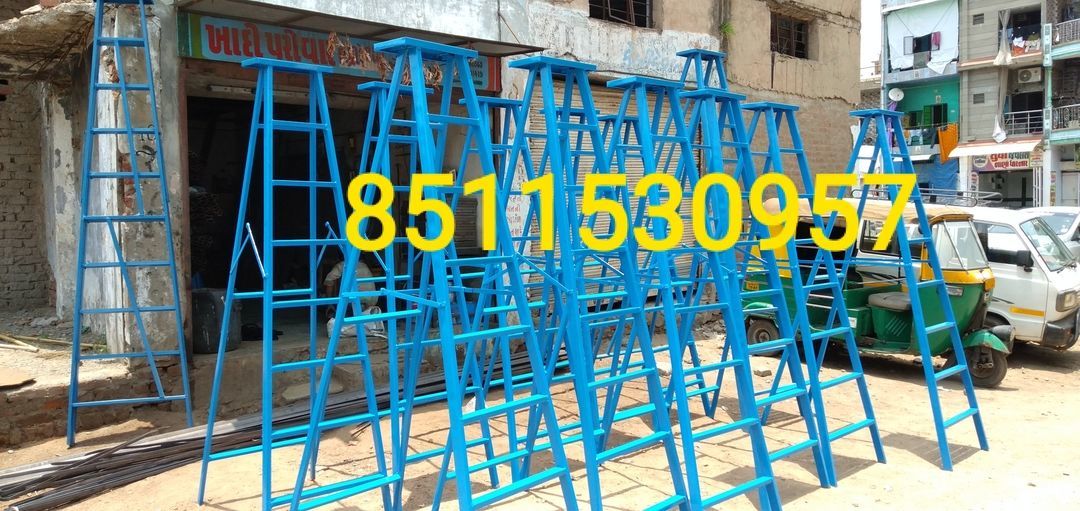 Folding ladder uploaded by Gulshan febrication on 6/25/2021