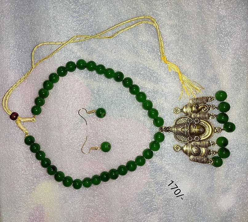 Post image Ear ring bead necklace , mangalsutra, bracelet, handmangalsutra , jumkii