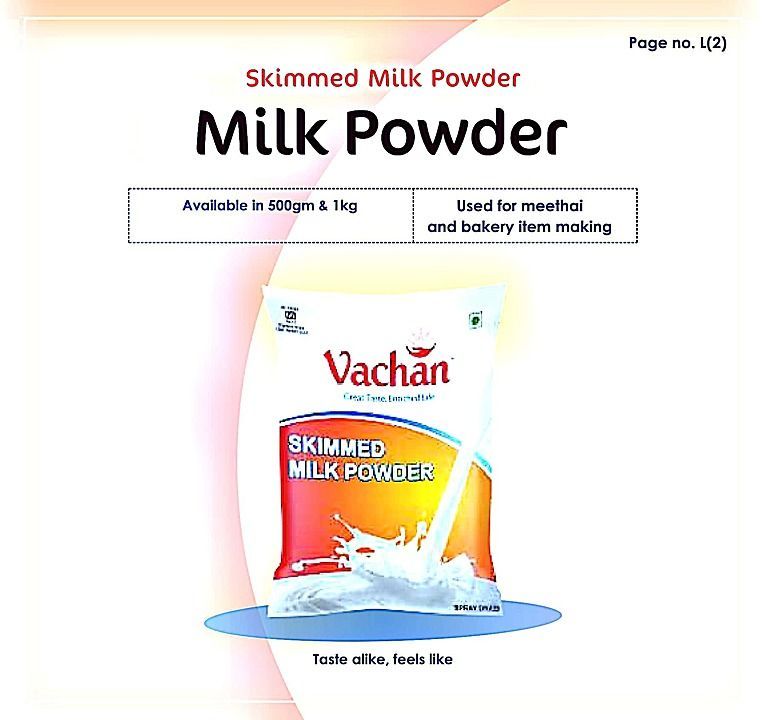 Skimmed Milk Powder with Min 34.5 Protien.
Price negotiable for more than 800 pcs. uploaded by business on 5/27/2020