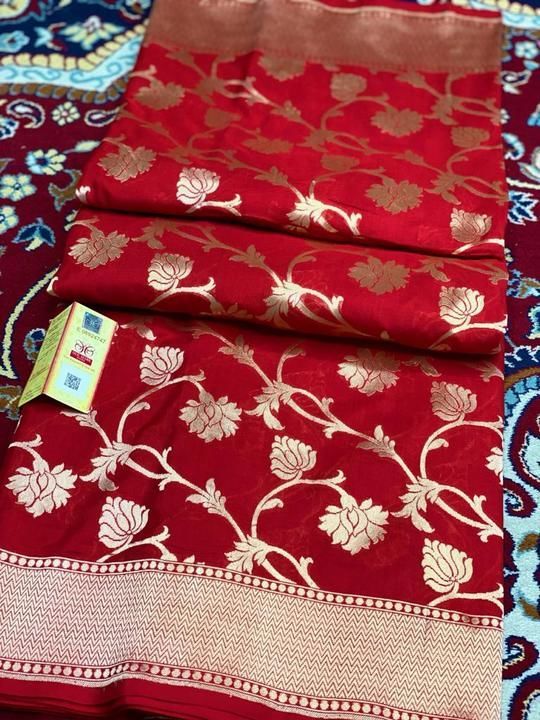 Banarasi pure katan silk saree uploaded by Nakshriya's boutique on 6/26/2021