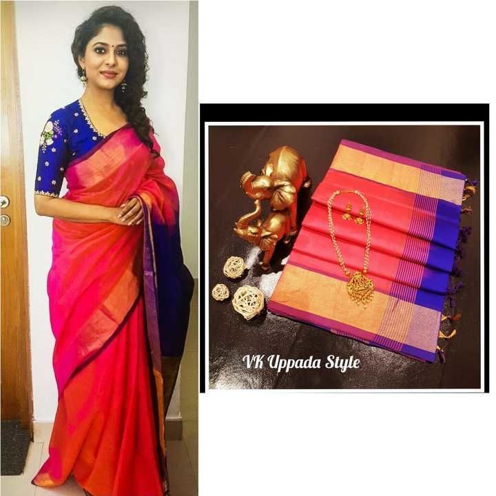 Pure tripura silk cotton saree uploaded by Nakshriya's boutique on 6/26/2021