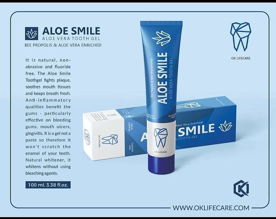 Aloe smile tooth gel uploaded by business on 8/16/2020