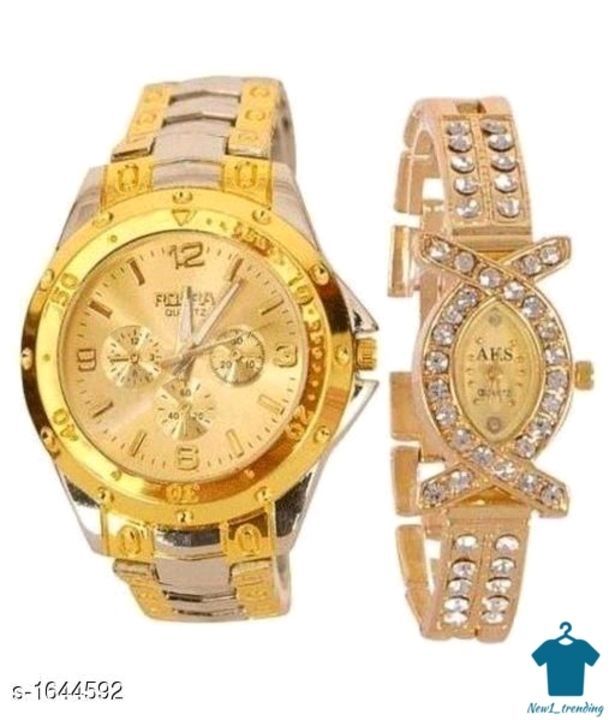Trendy Analog Couple Watches Combo uploaded by New1_trending on 6/26/2021