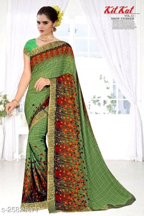 Charvi Attractive Sarees | free delivery available with COD uploaded by business on 6/26/2021
