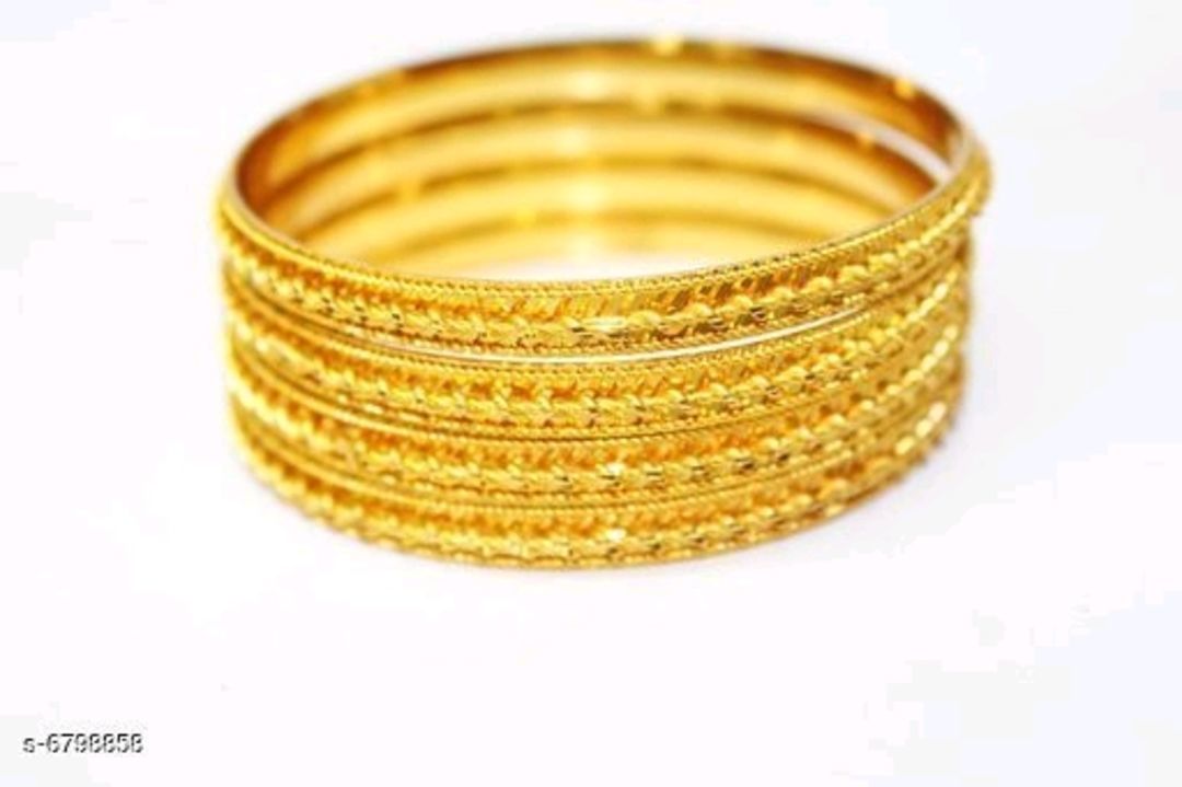 Princess elegant bracelets and bangels 1gm gold uploaded by business on 6/26/2021