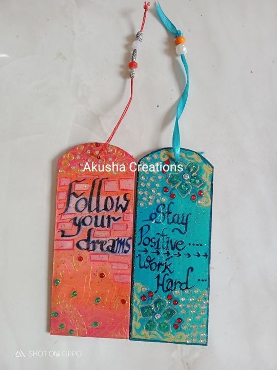Wooden handmade bookmarks  uploaded by business on 6/26/2021