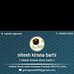 Business logo of Nitesh kirana stors barhi