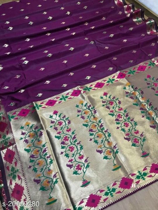 Pathani silk saree uploaded by business on 6/26/2021