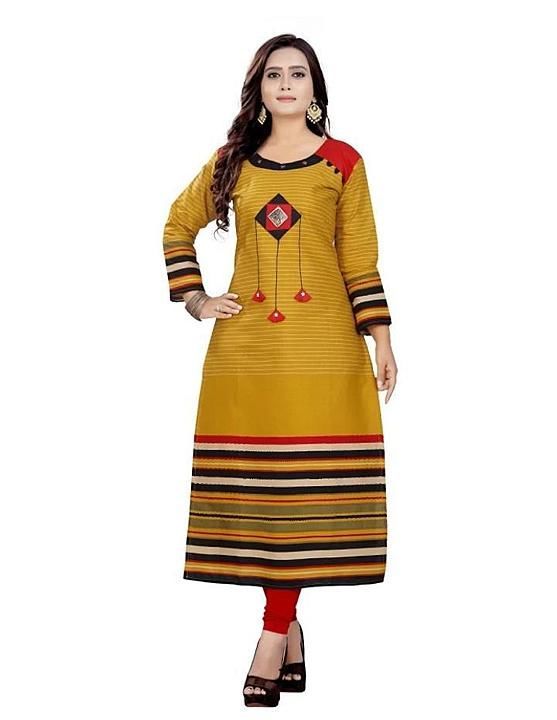 LADIES KURTI COTTON  uploaded by business on 8/16/2020
