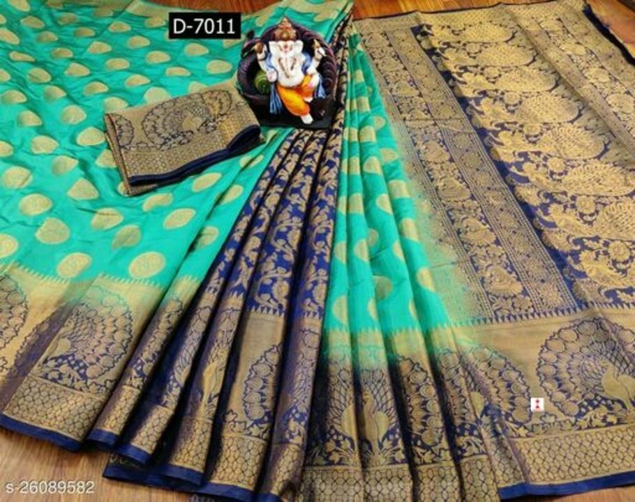  Kanjeevaram silk saree uploaded by business on 6/26/2021