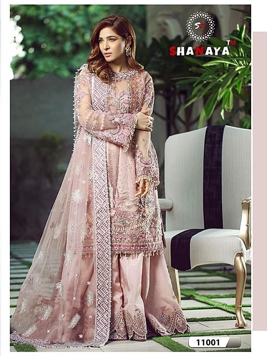 Post image *SHANAYA PRESENTS*

*NAME:- ROSE PREMIUM COLLECTION*

FABRIC DETAILS GIVEN IN IMAGE 

*PRICE:- RS 1175 rs/-*

*SINGLE SINGLE AVAILABLE AT COMPANY PRICE*

SHIP EXTRA