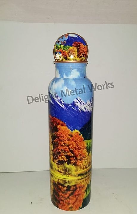 Meena Copper Bottles

Capacity: 950ml uploaded by Delight Metal Works  on 8/16/2020