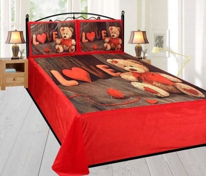 *ITEM NAME : VELVET BEDSHEETS DIGITAL PRINT*

*New Digital velvet bedsheets designs* 

👉 1 bedsheet uploaded by Abhi home furnishings  on 8/16/2020