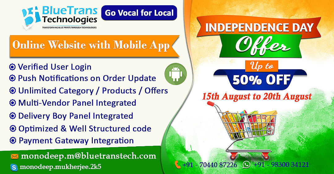 eCommerce Multi Vendor Website uploaded by business on 8/16/2020